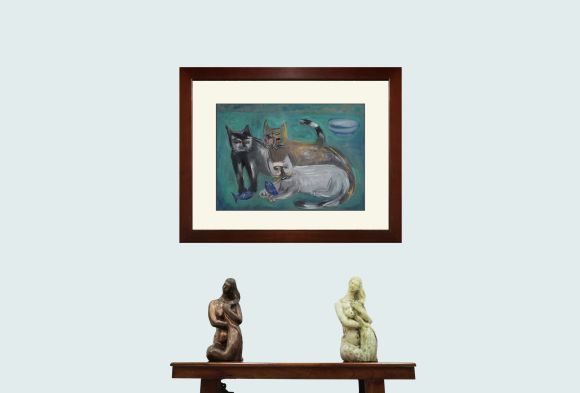 Three cats - Đoàn Hồng