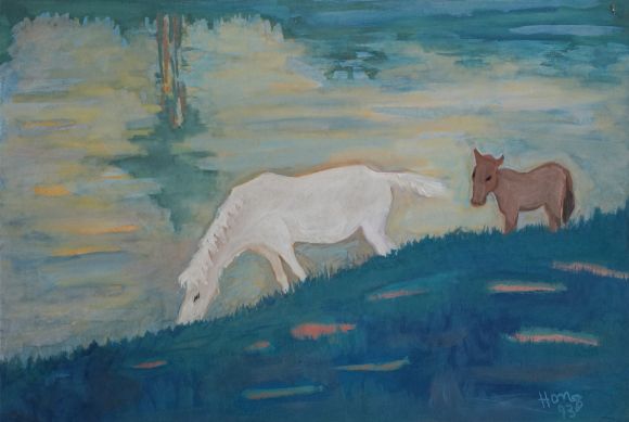 Mother and son - Đoàn Hồng