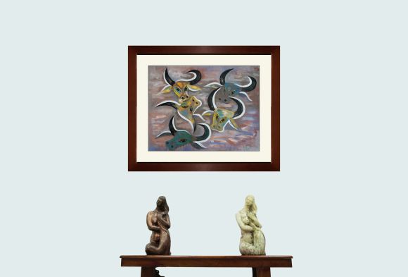 Đàn trâu - Đoàn Hồng