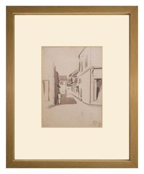 Quick sketch of Hanoi street - Le Van Xuong