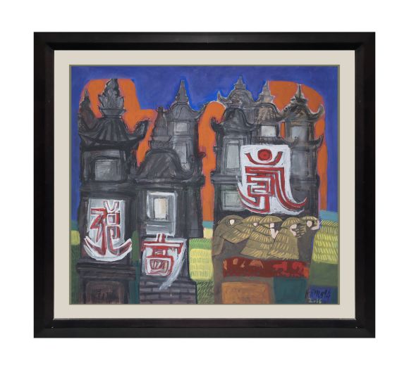 Rain on the field - Nghiêm Xuân Hưng (Sold)