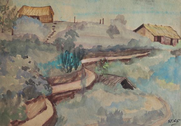 Phong cảnh Lạng Sơn - Nguyễn Sĩ Thiết