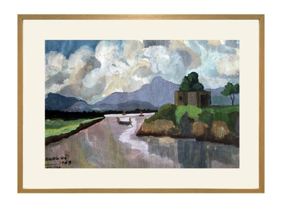 Trung Ha landscape - Nguyễn Sĩ Thiết 