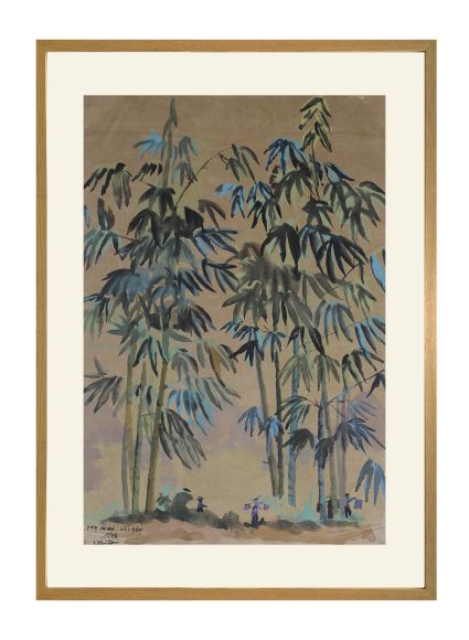 Bamboo Landscape - Bac Son - Nguyễn Sĩ Thiết 