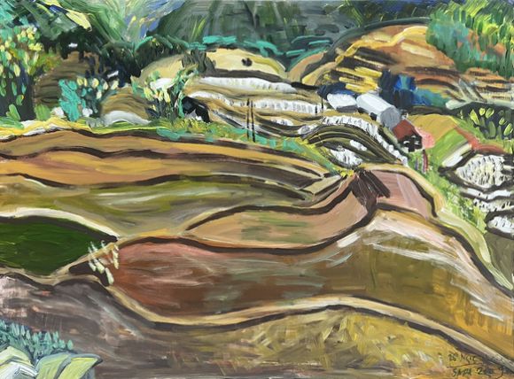 Cat Cat Landscape - Sapa - Tô Ngọc Thành (SOLD)