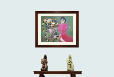 Khỏa thân với hoa loa kèn - Đoàn Hồng