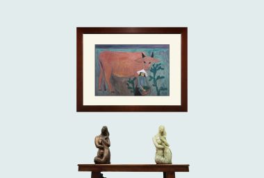 Khỏa thân với hoa loa kèn - Đoàn Hồng