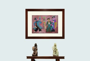Khỏa thân với hoa loa kèn - Đoàn Hồng