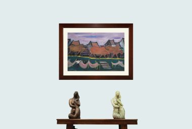 Khỏa thân với hoa loa kèn - Đoàn Hồng