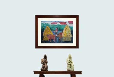 Khỏa thân với hoa loa kèn - Đoàn Hồng