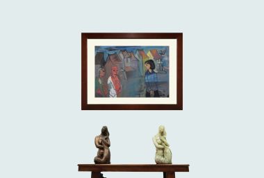 Khỏa thân với hoa loa kèn - Đoàn Hồng