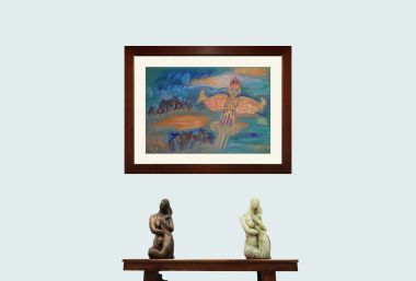 Khỏa thân với hoa loa kèn - Đoàn Hồng