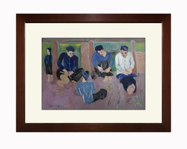 Khỏa thân với hoa loa kèn - Đoàn Hồng