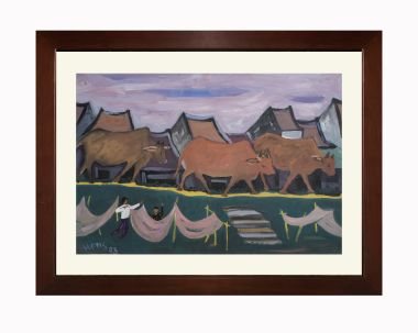 Khỏa thân với hoa loa kèn - Đoàn Hồng