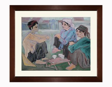 Khỏa thân với hoa loa kèn - Đoàn Hồng