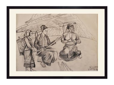 Khỏa thân với hoa loa kèn - Đoàn Hồng