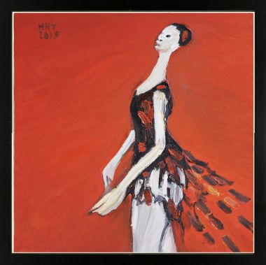 Mẫu tử - (Trừu tượng) - Bùi Minh Dũng