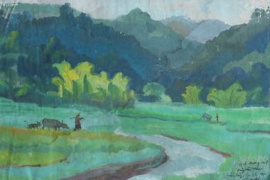 Scenery of Hoang Van Thu hometown - Nguyễn Sĩ Thiết 