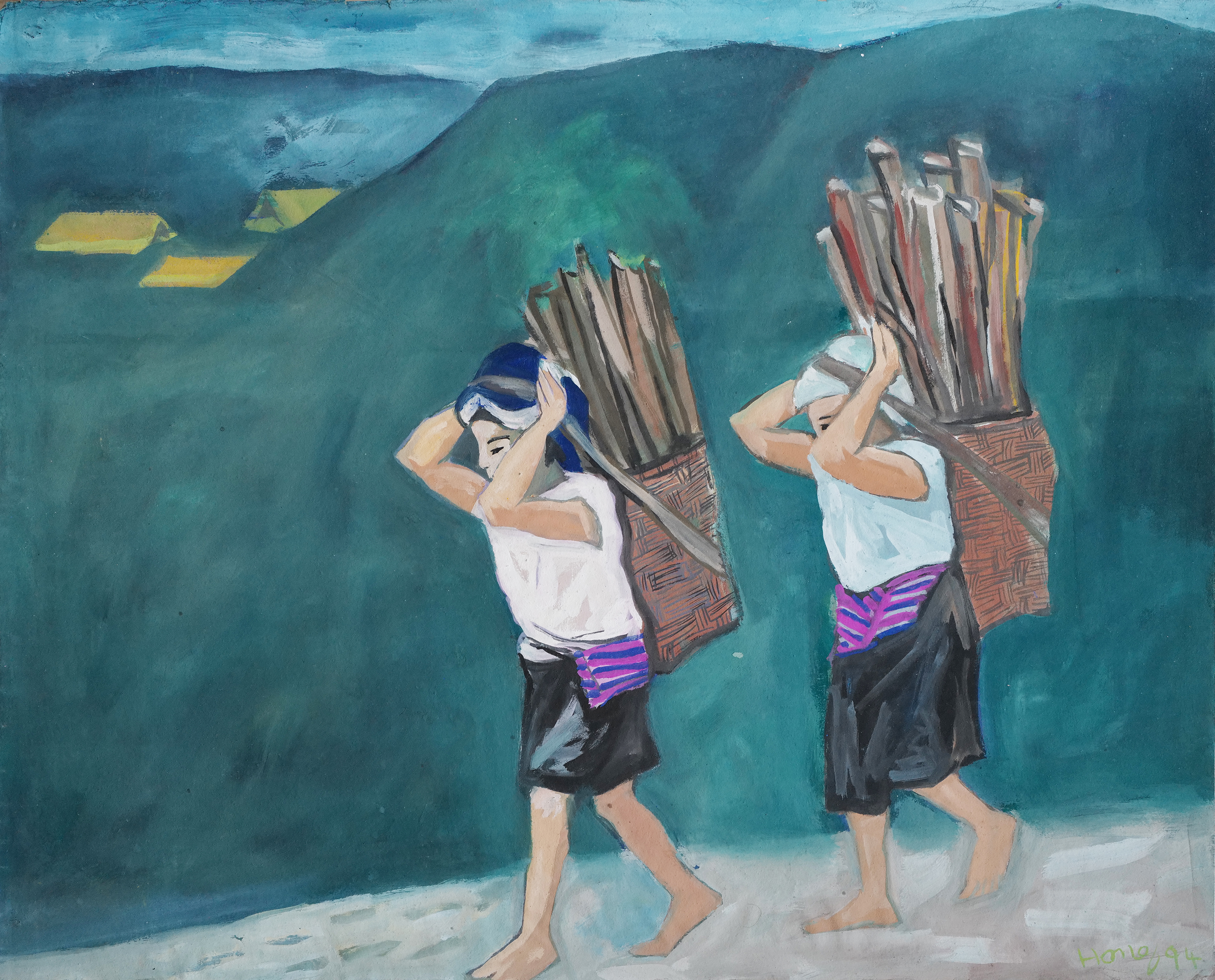 Xuống chợ - Đoàn Hồng