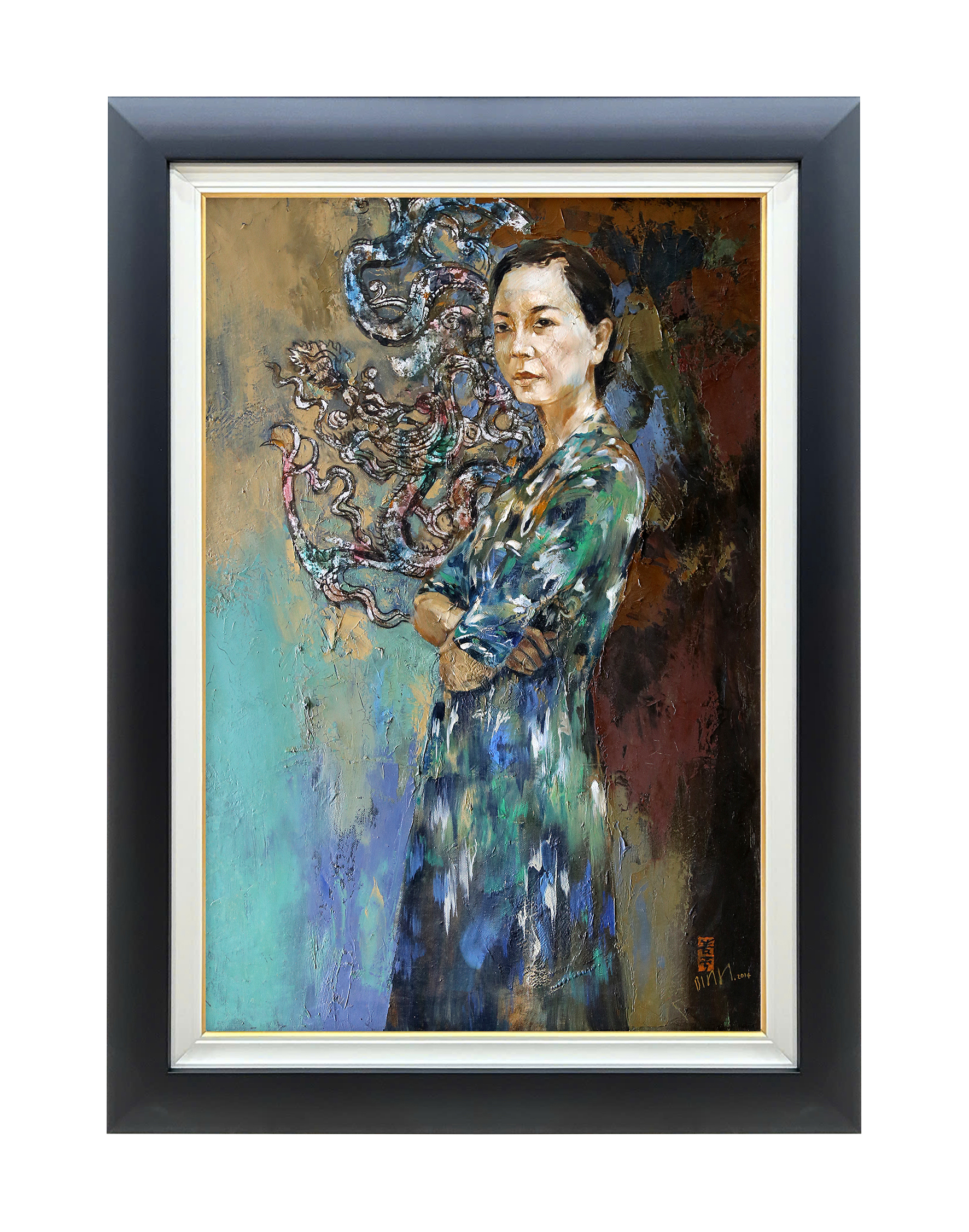 Portrait of late musician Trịnh Công Sơn - Đặng Kim Long
