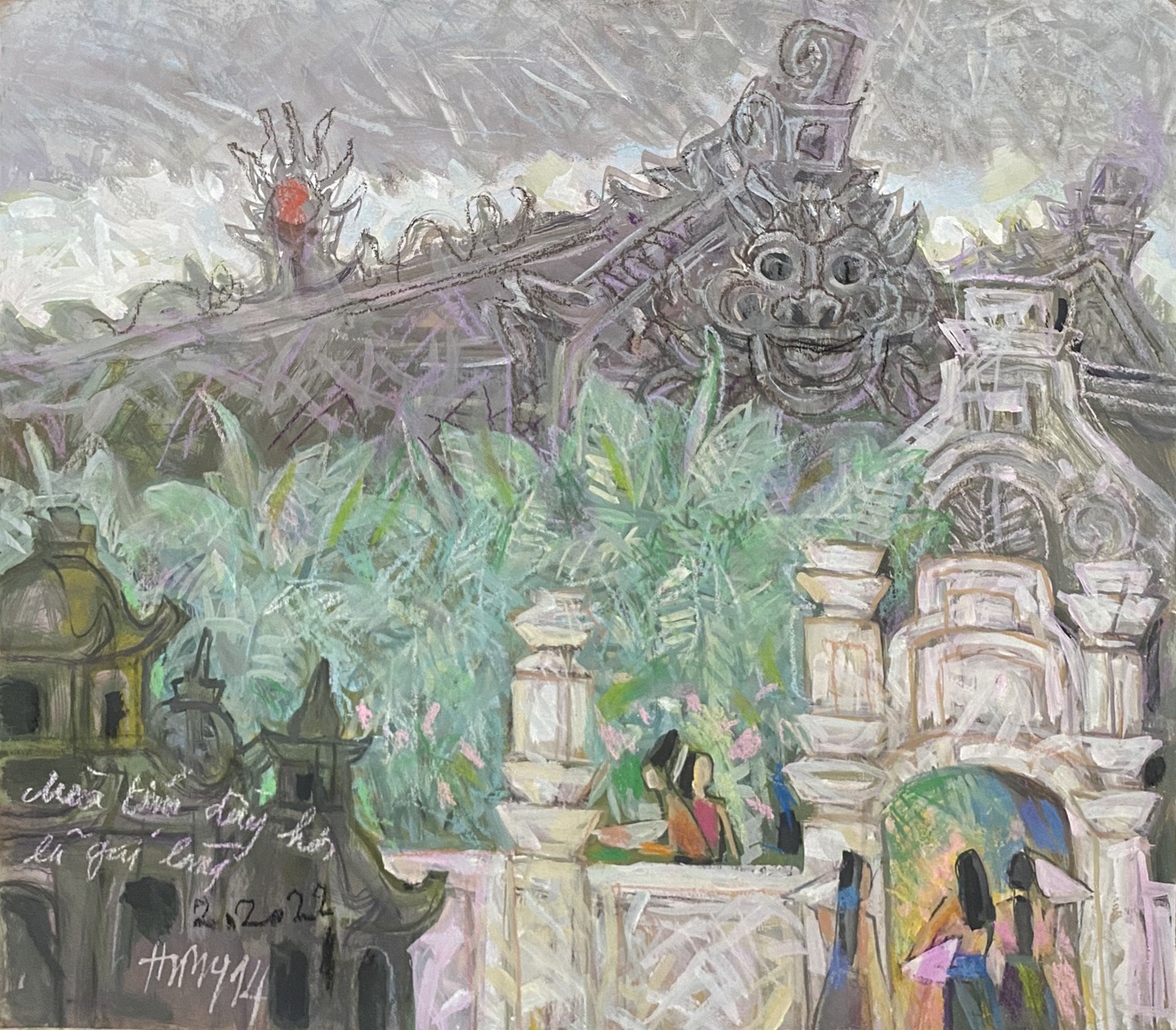 Cảnh chùa - Nghiêm Xuân Hưng