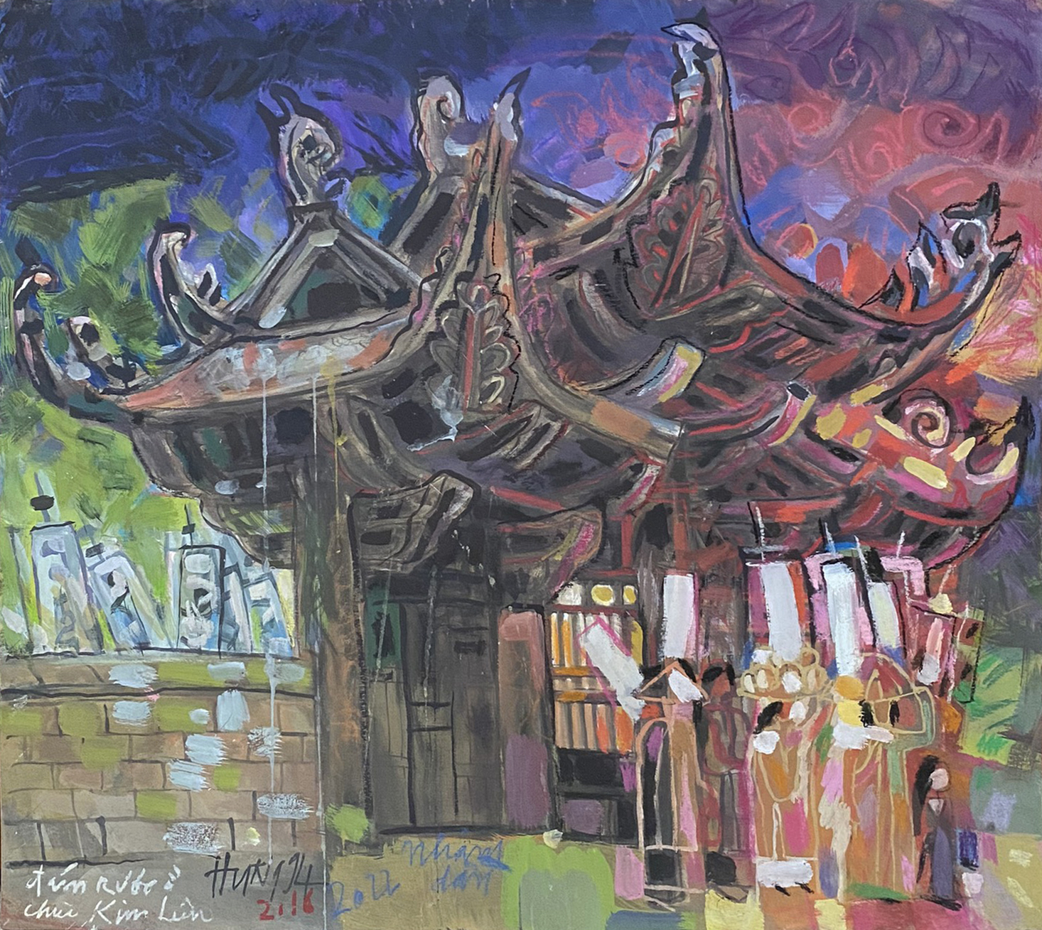 Chùa Kim Liên - Nghiêm Xuân Hưng (Đã bán)