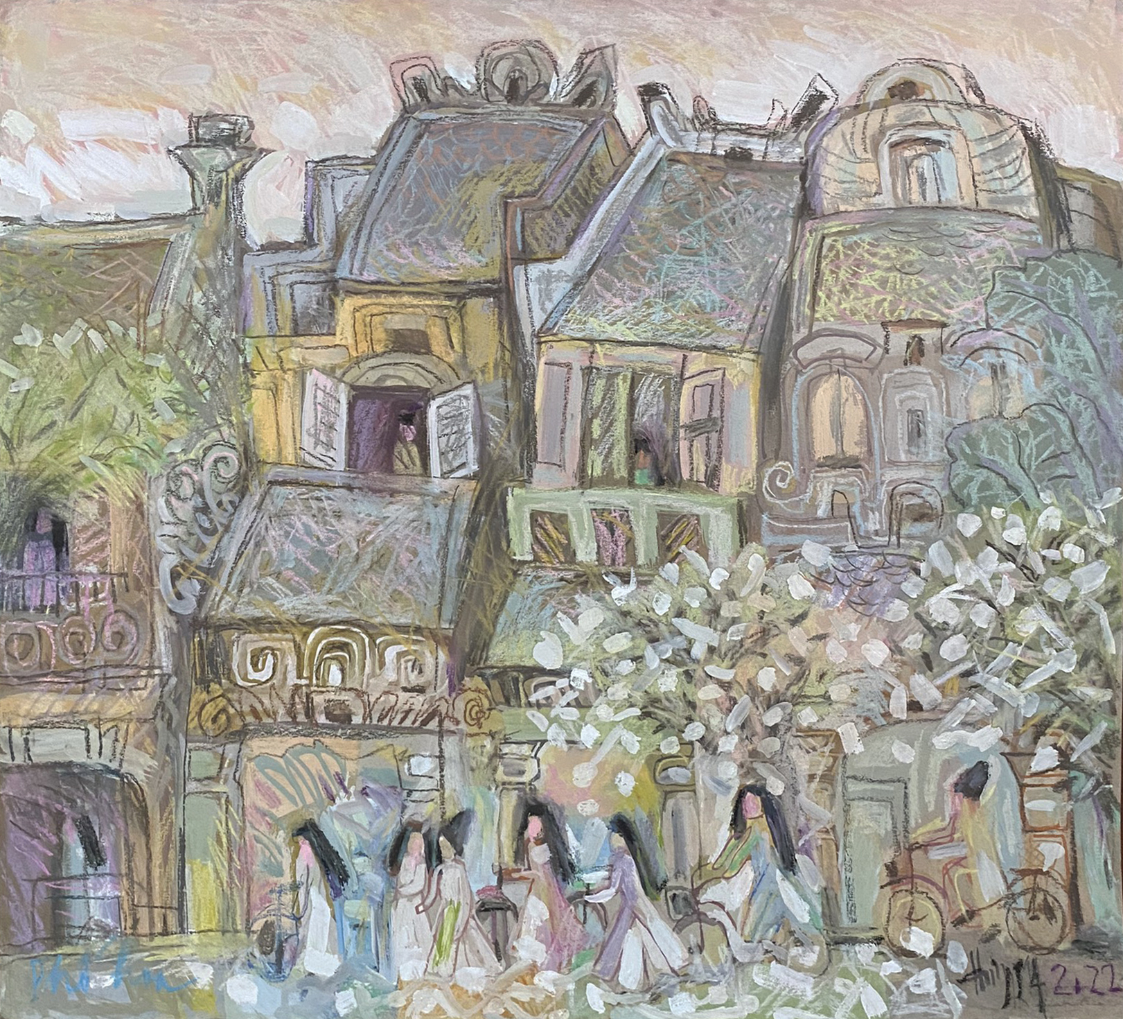 Phố hoa - Nghiêm Xuân Hưng (Đã bán)
