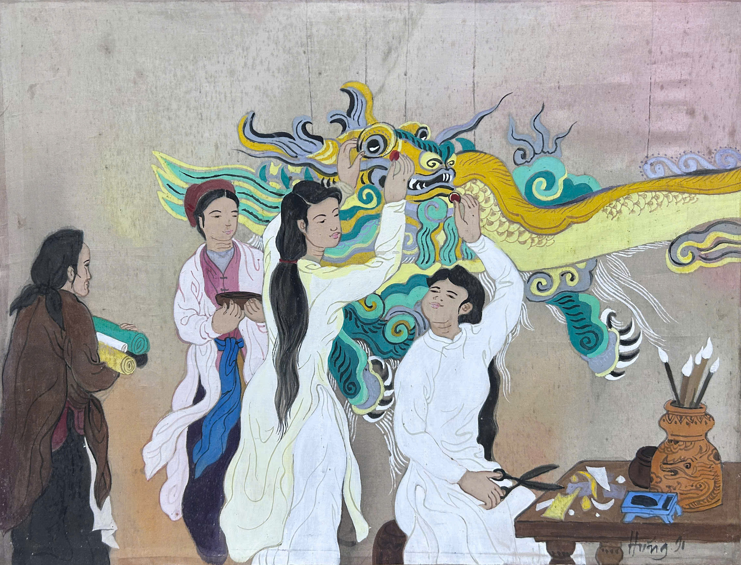 Làm đầu rồng - Nghiêm Xuân Hưng (Đã bán)