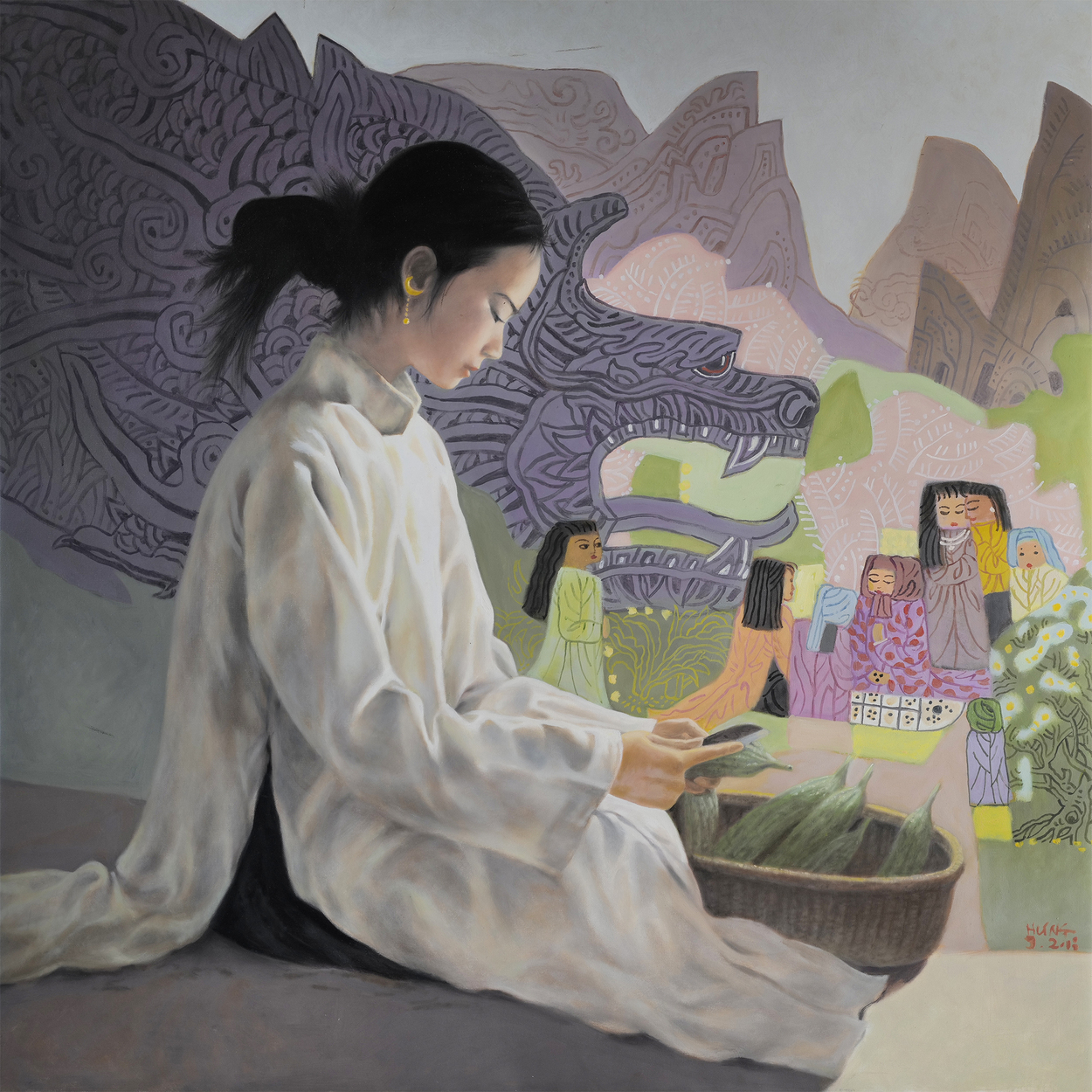 Gọt mướp - Nghiêm Xuân Hưng