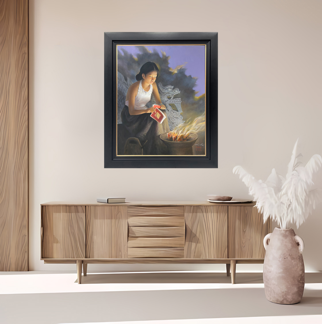Tự họa - Đặng Xuân Hòa