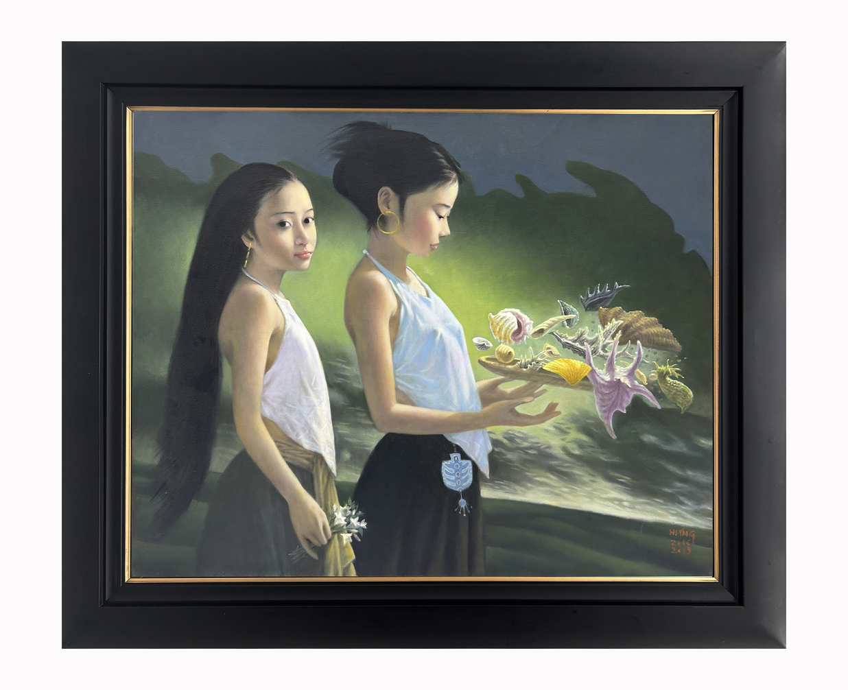 Chân dung bé gái - Bùi Văn Tuất