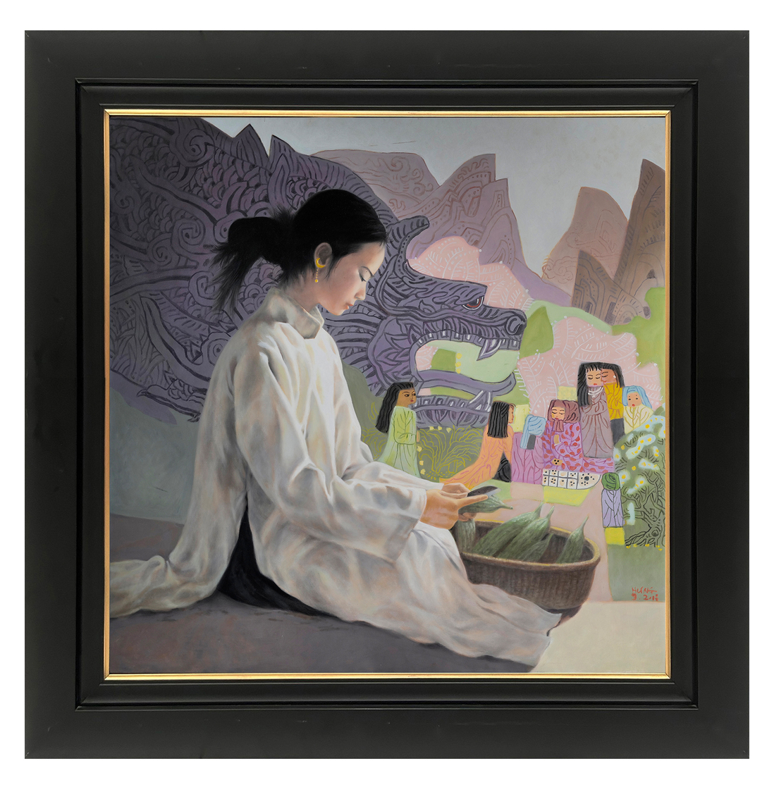 Tự họa - Đặng Xuân Hòa