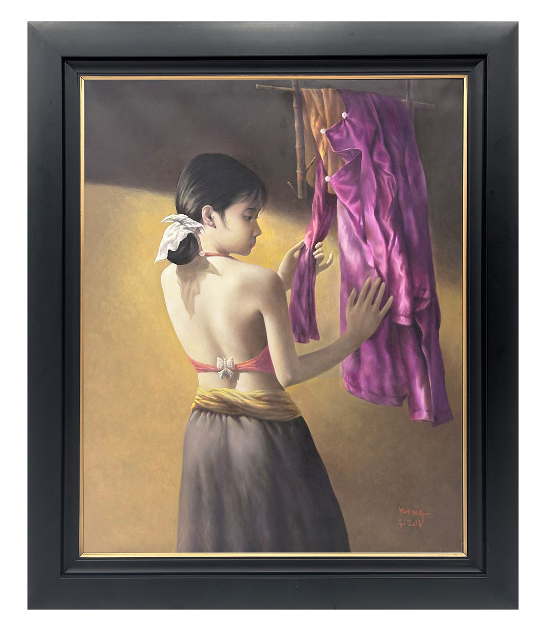 Tự họa - Đặng Xuân Hòa