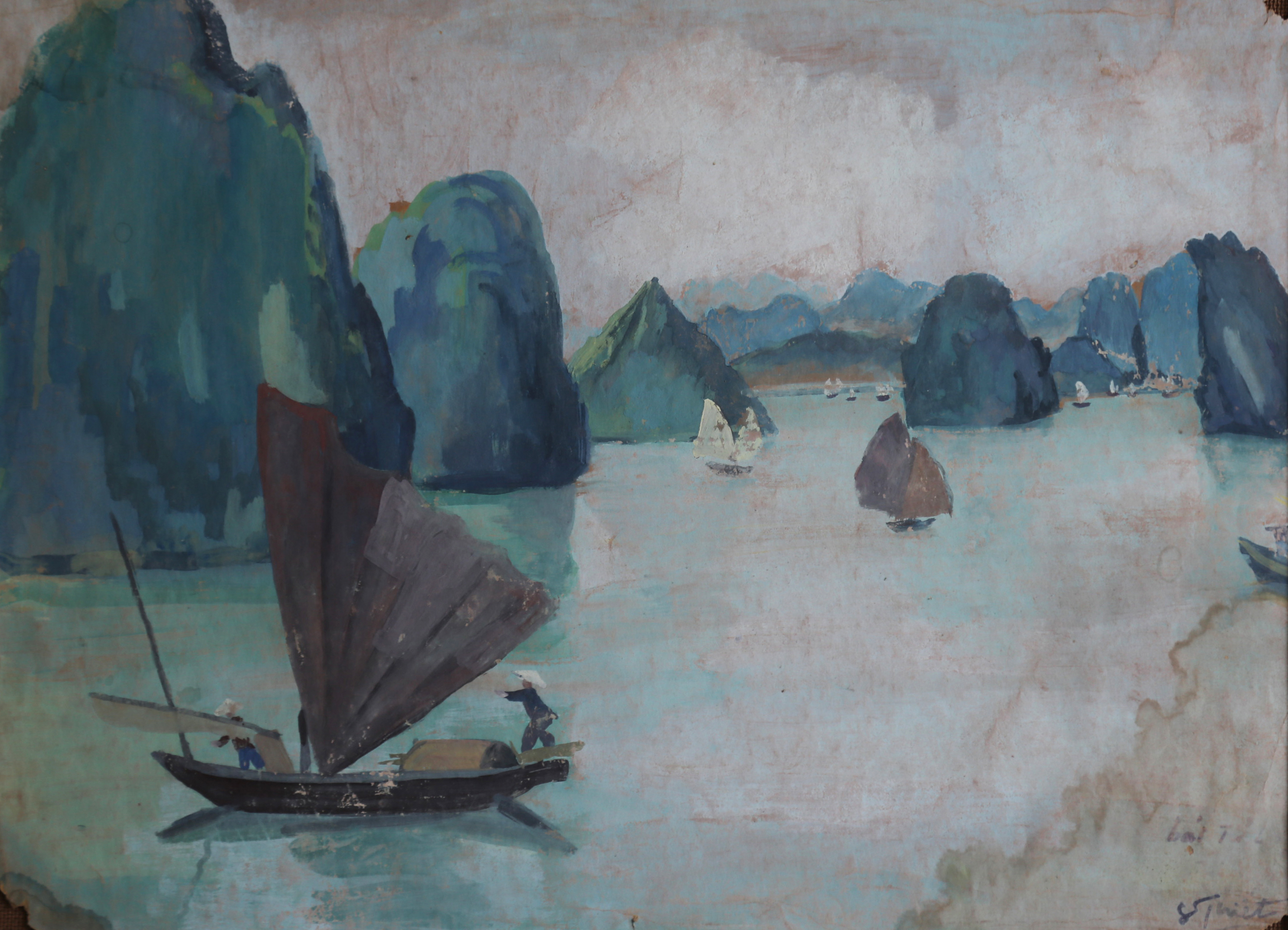 Bai Tu Long landscape - Nguyễn Sĩ Thiết 
