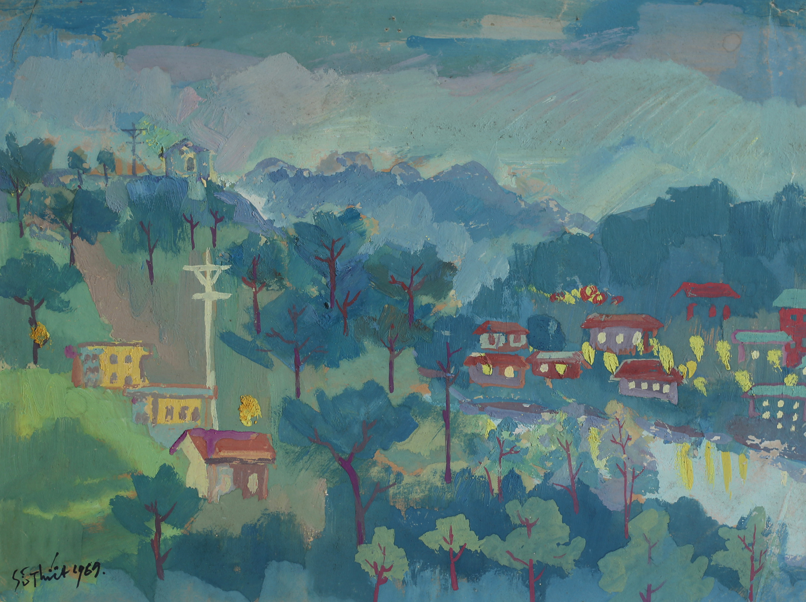 Ha Long landscape - Nguyễn Sĩ Thiết 