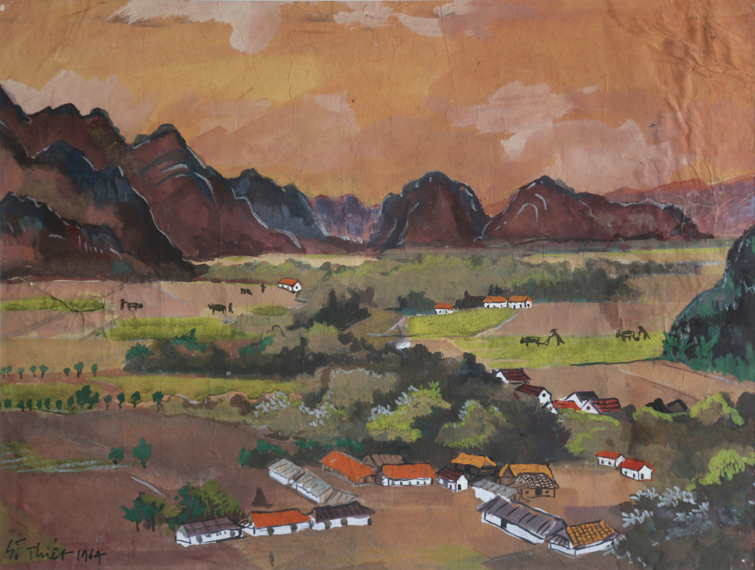 Lang Son landscape - Nguyễn Sĩ Thiết 