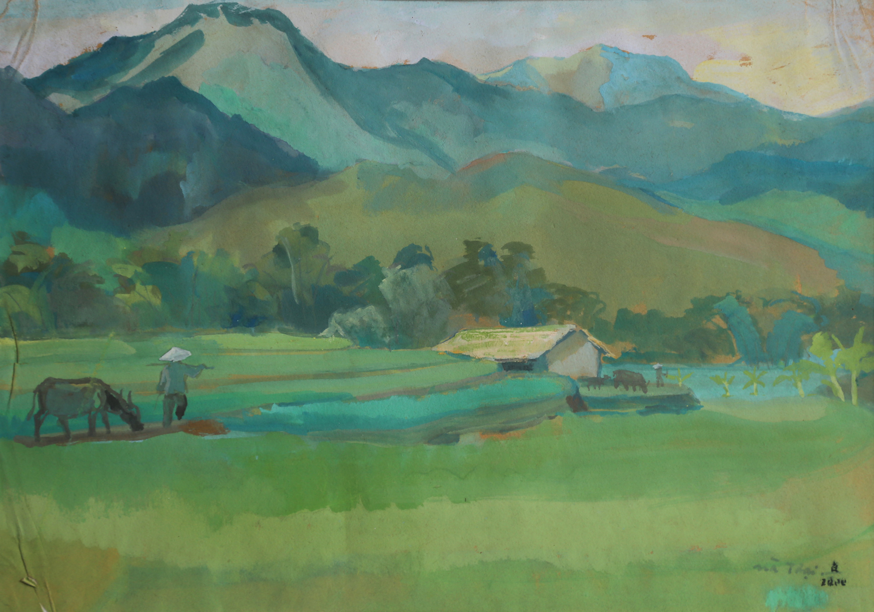 Na Trai - That Khe - Lang Son landscape - Nguyễn Sĩ Thiết 