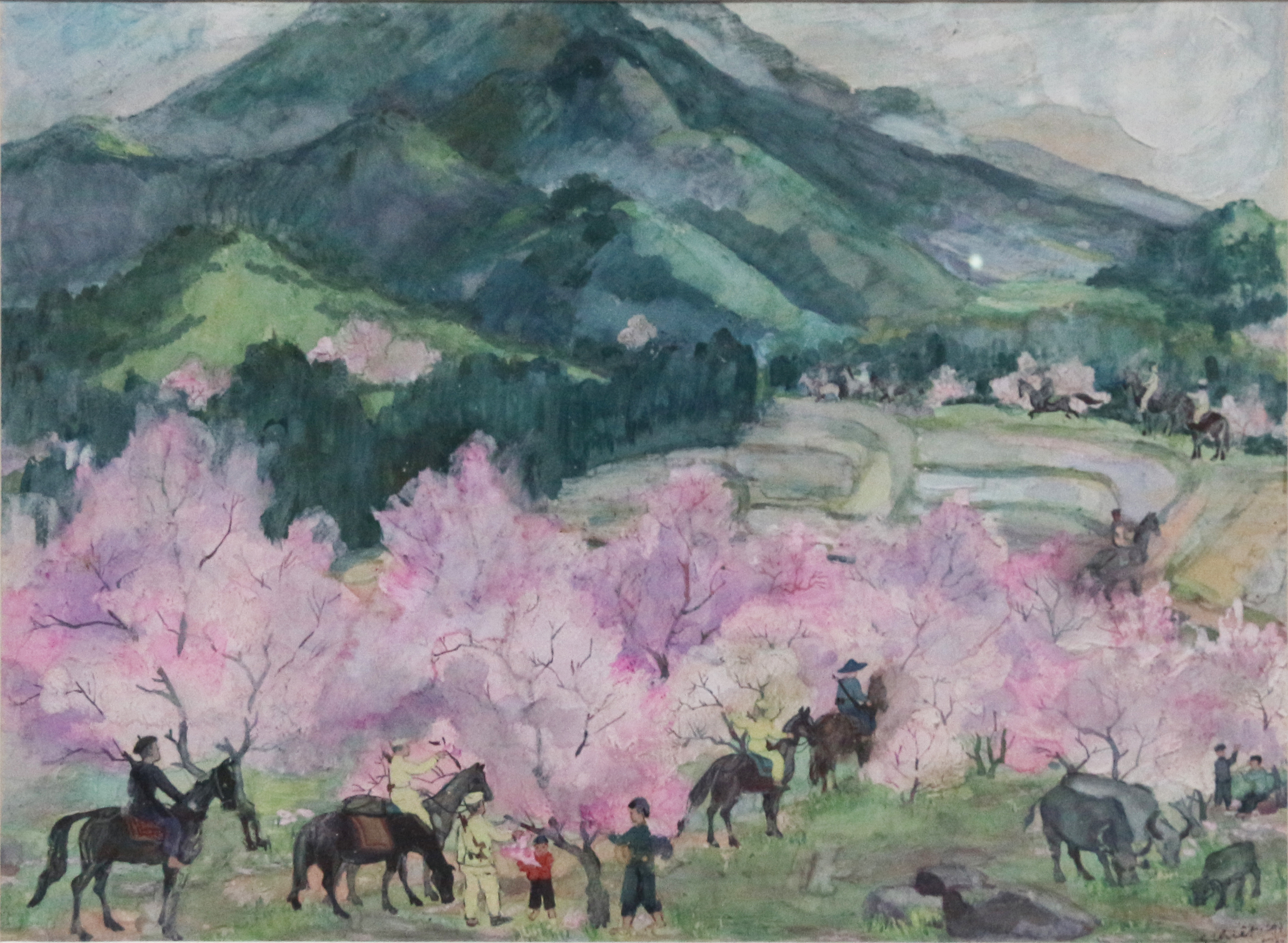 Spring on Mau Son Mountain - Nguyễn Sĩ Thiết 