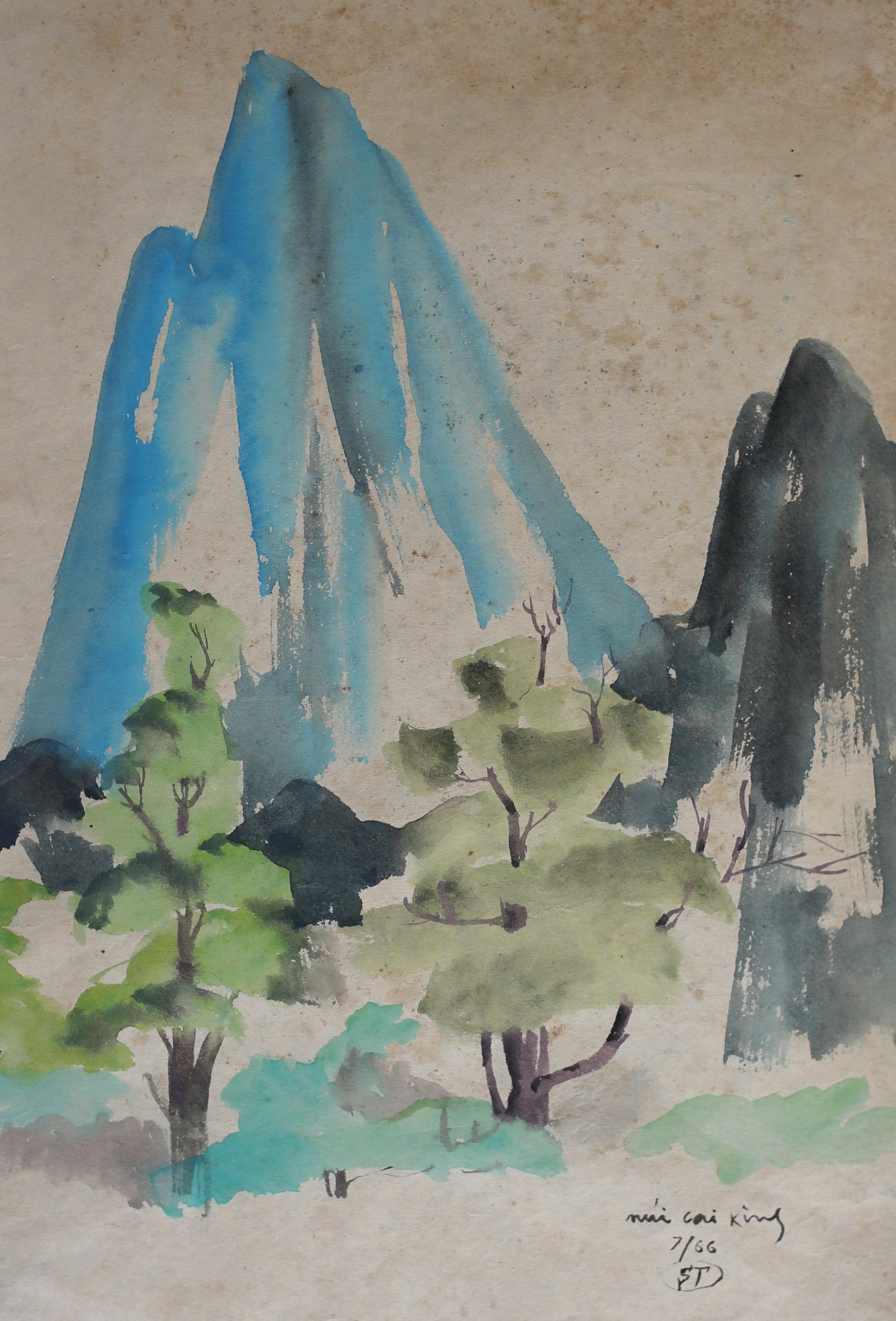 Cai Xing Mountain Scenery - Nguyễn Sĩ Thiết 