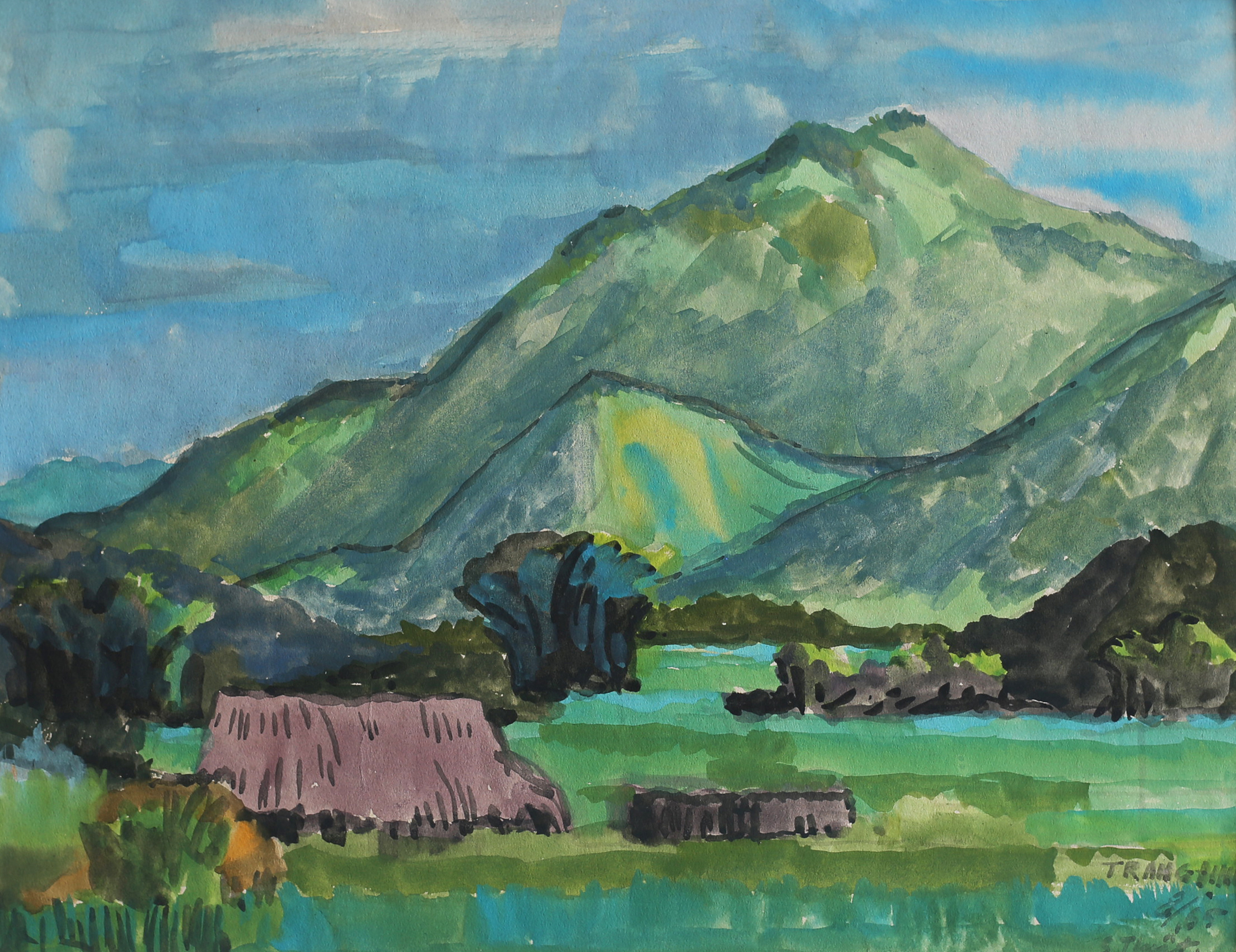Trang Dinh landscape - Nguyễn Sĩ Thiết 