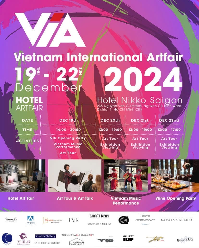 Triển lãm Nghệ thuật Quốc tế “VIA (Vietnam International Artfair)”