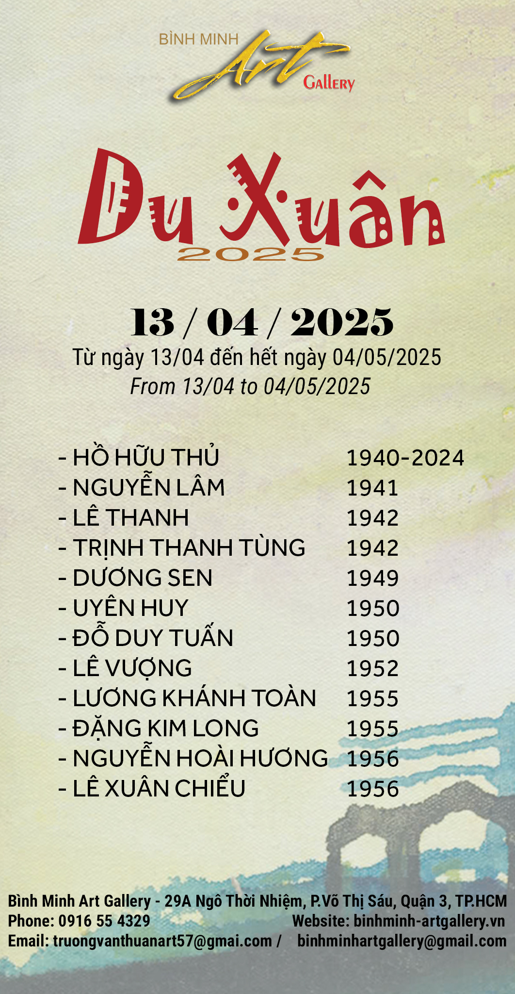 TRIỂN LÃM “DU XUÂN 2025”