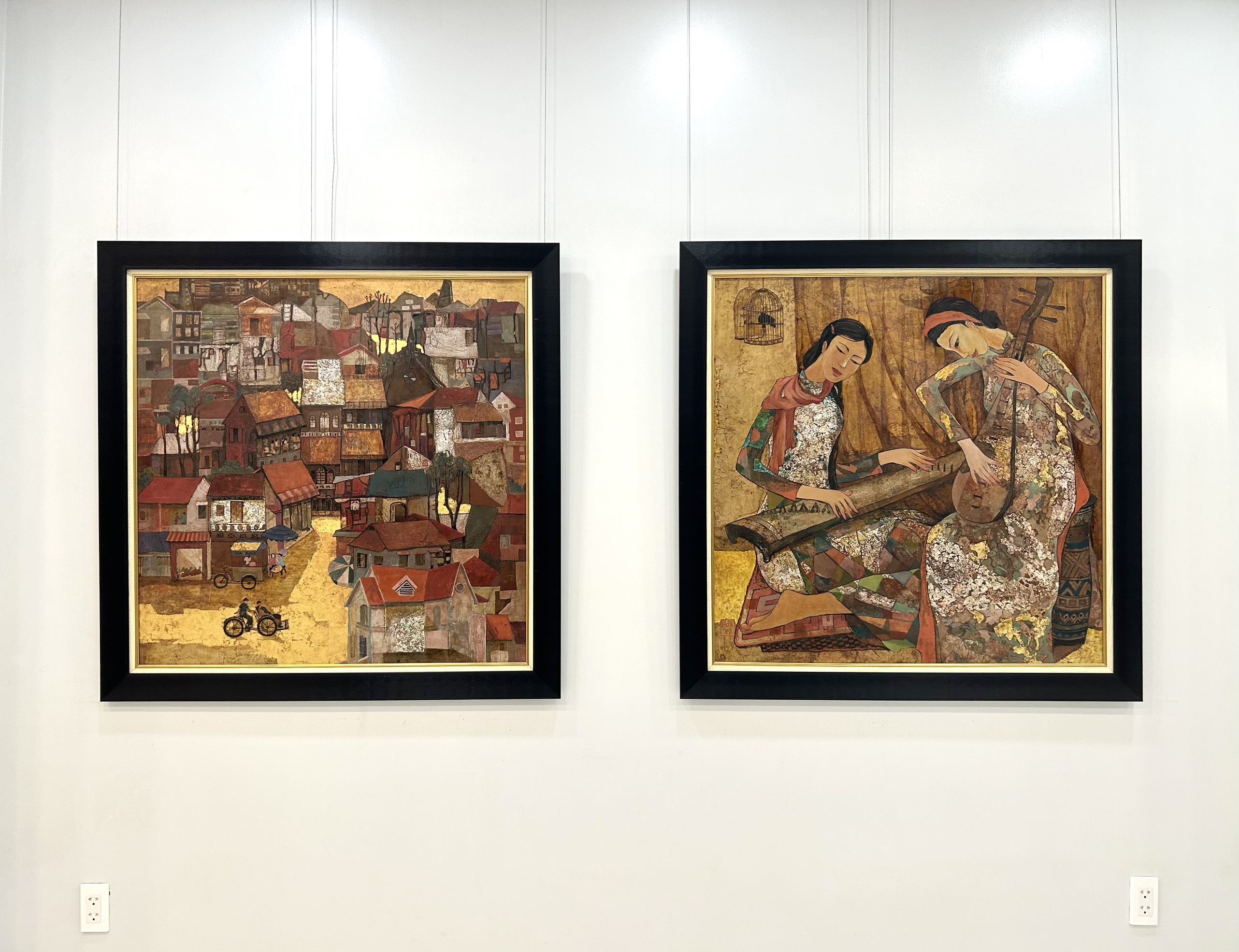 Triển lãm cá nhân đầu tiên của họa sĩ Trần Xuân Hòa - HTV9